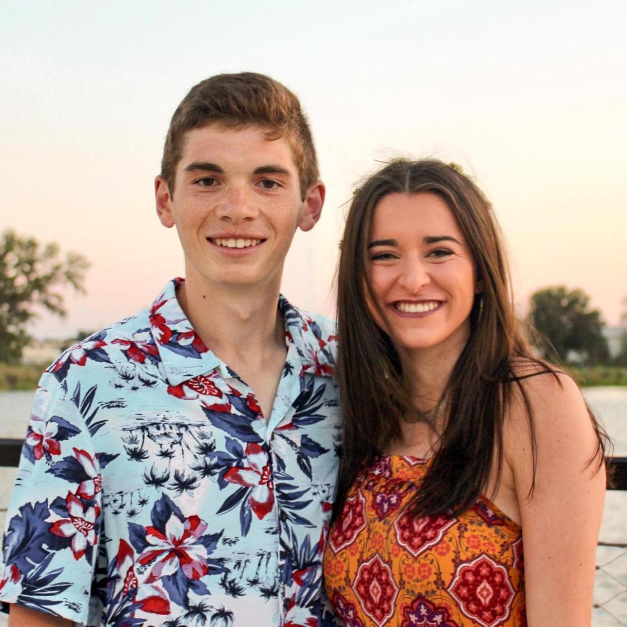 The first date we went on, I ( Aaron) was  annoyed that every photo we took a piece of my hair is sticking out