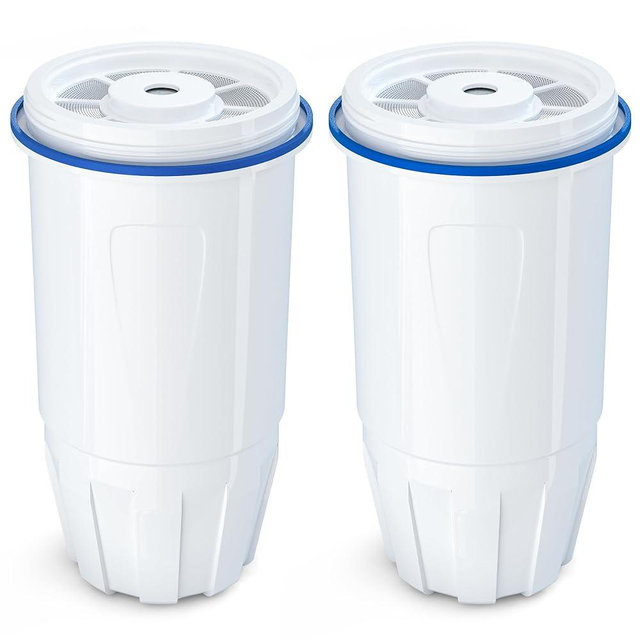 Upgraded Water Filter Replacement for Zero Pitcher and Dispenser ZR-001 ZR-004 ZP-006 ZR-017, Multi-Stage Filter System, Effectively Reducing Lead, Chromium, PFOA, and PFOS, Pack of 2, By DESENRUIS
