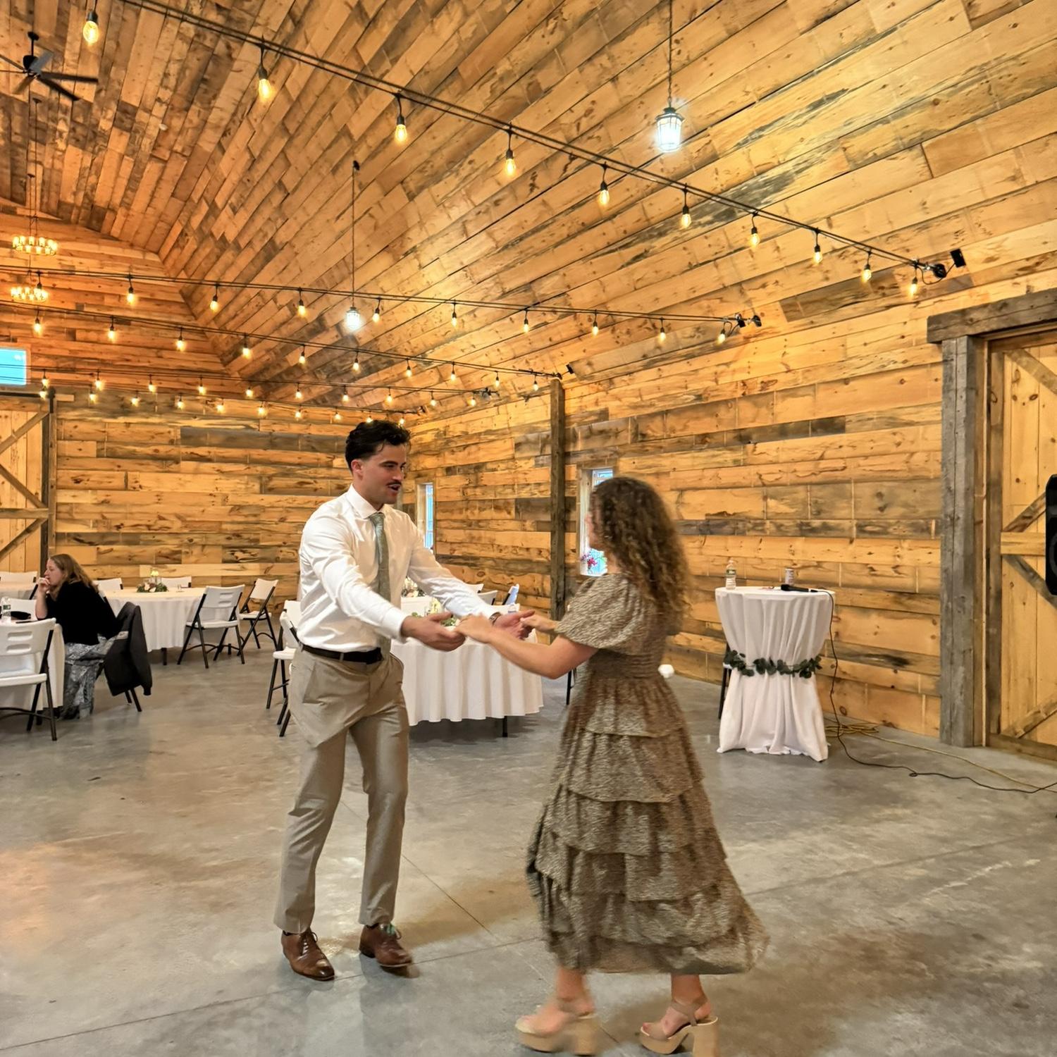 First wedding attended as a couple!