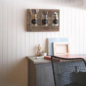 Product description page - Wooden Plaque with Mason Jars - Threshold™