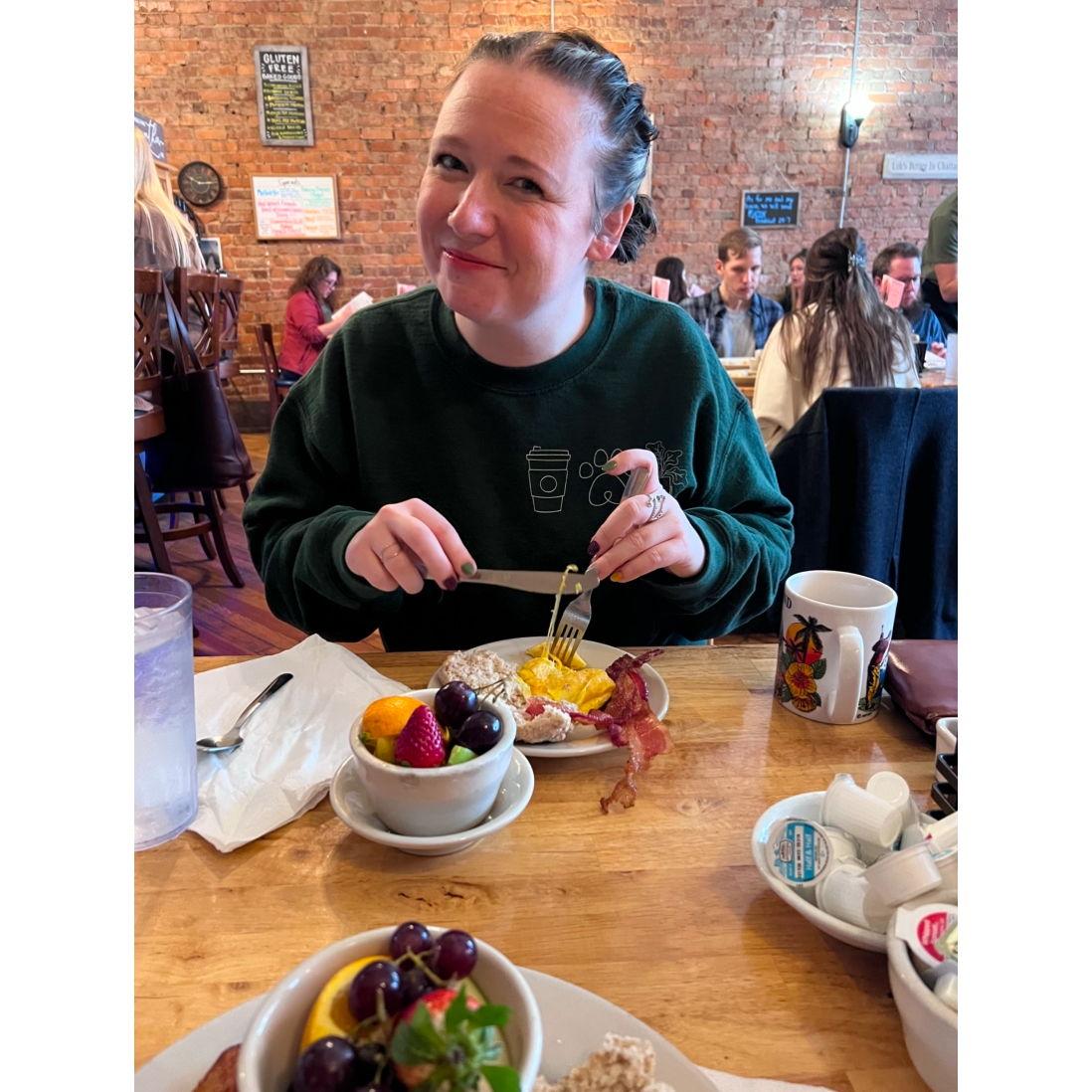 An early date at Bluegrass Grill