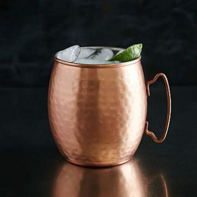 Moscow Mule Mug, Hammered Copper