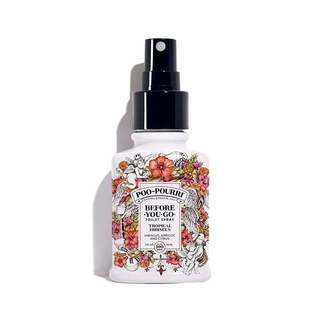 Poo-Pourri Before-You-go Toilet Spray, 2, Tropical Hibiscus Scent, 2 Fl Oz