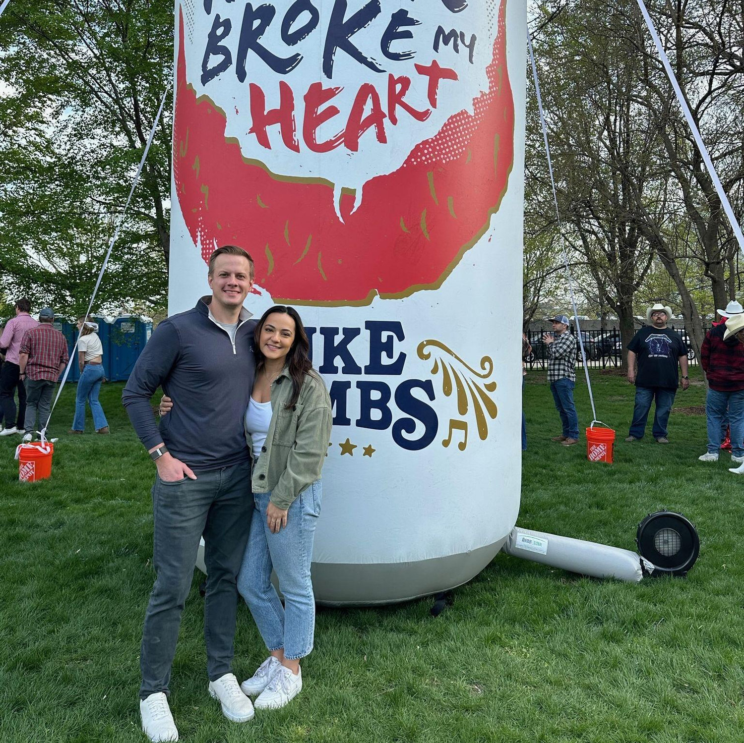 Our first Luke Combs concert!