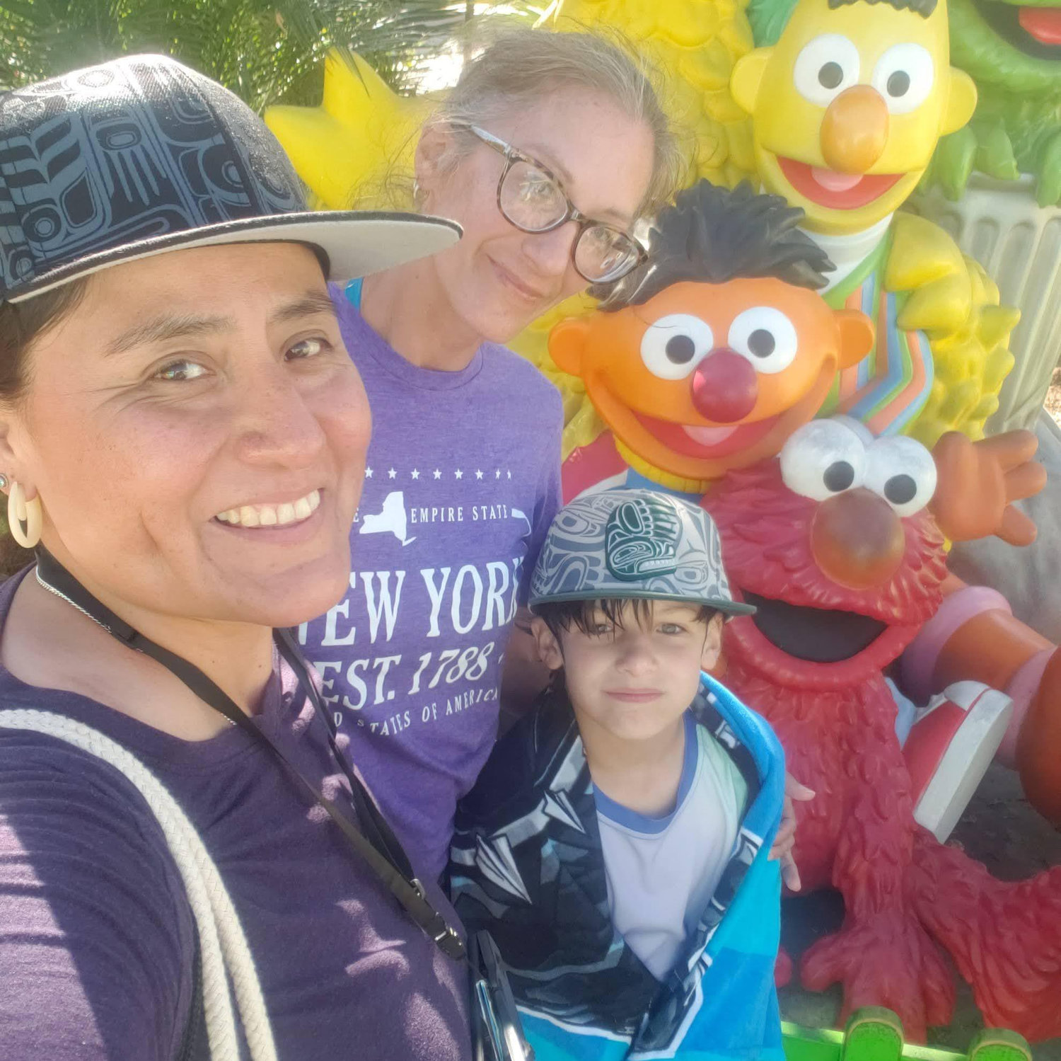 At Sesame Street Waterpark in San Diego, CA.