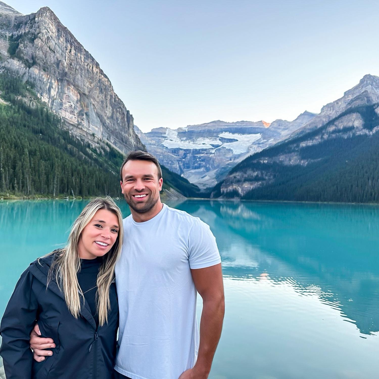 Seeing the world together: Lake Louise, Banff
