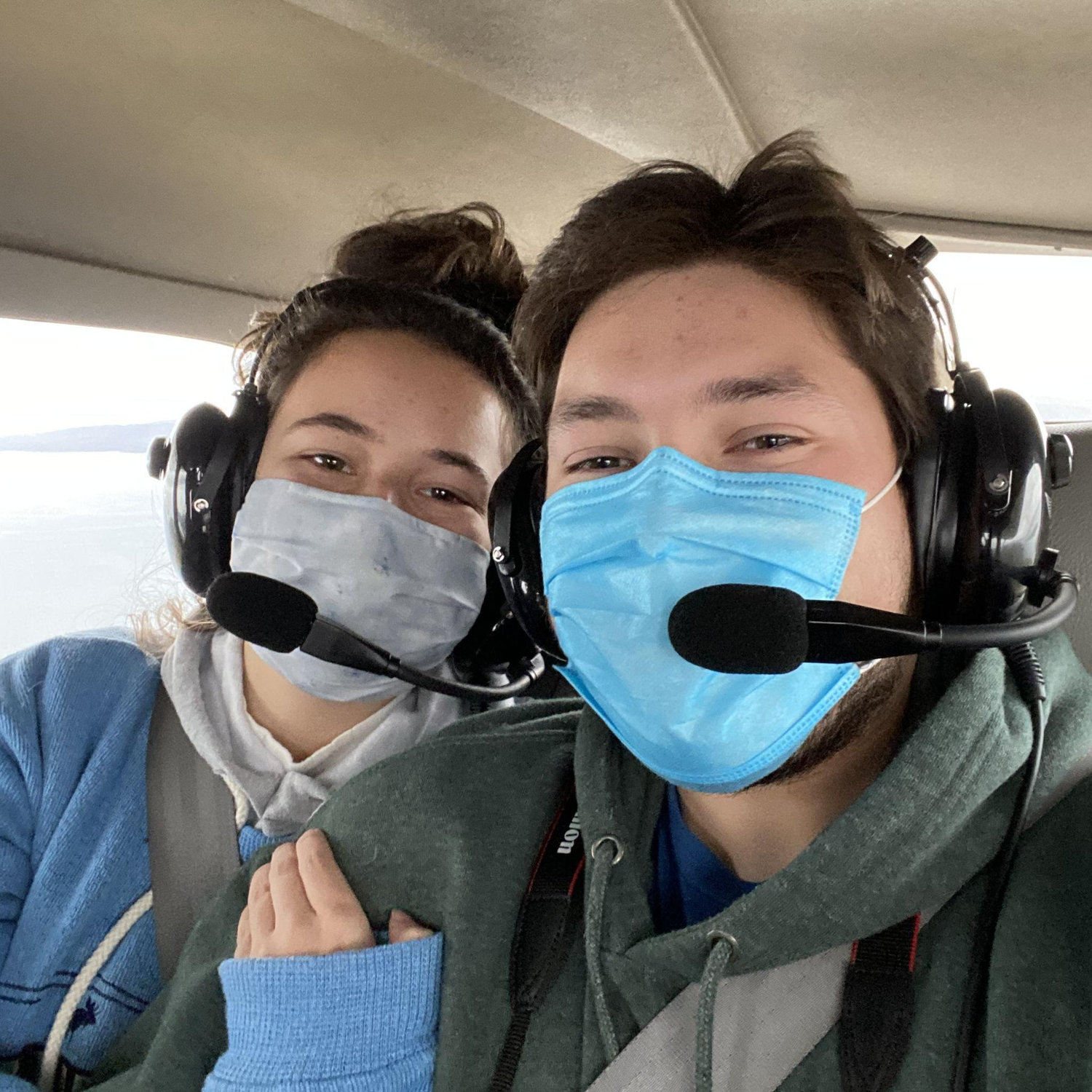A helicopter ride in Maine to see the fall foliage.