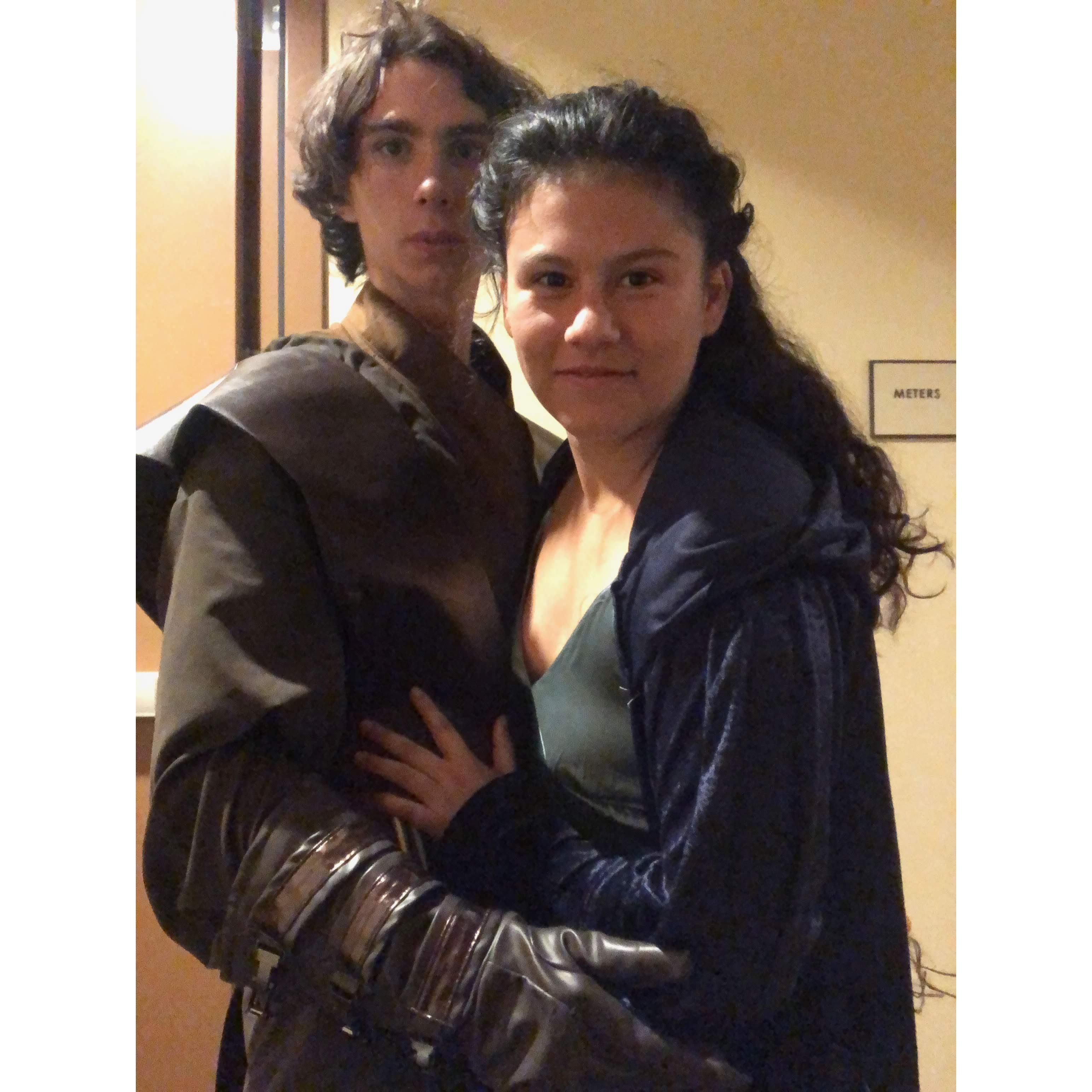 Halloween 2019, we were Anakin and Padme.