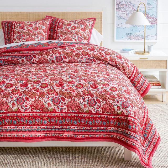 Jane Handcrafted Reversible Quilt, King/Cal. King