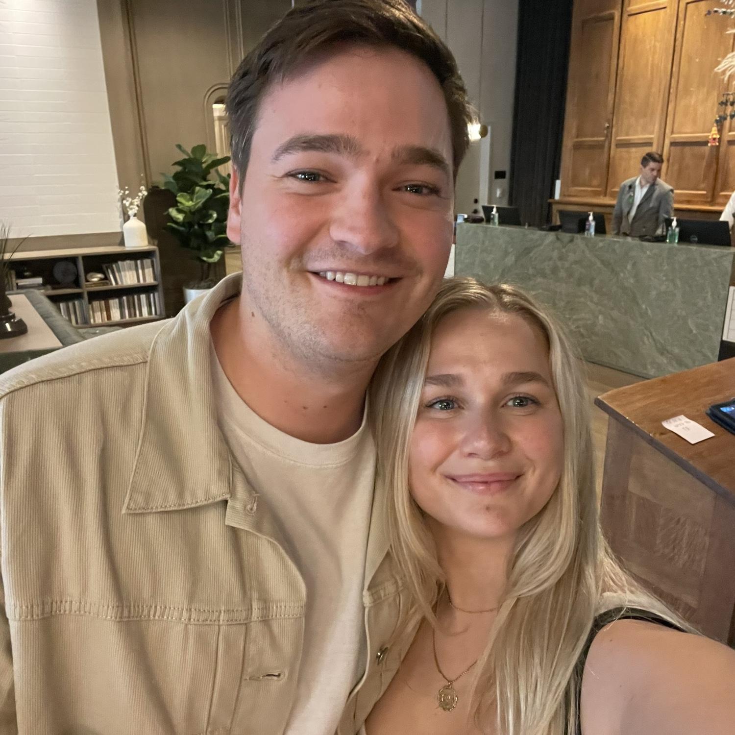 Hanna and Sam’s engagement 2023