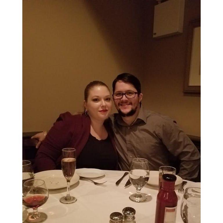 Night Melissa was Admitted to the Bar