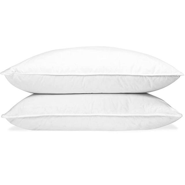 Manchester Mills Down Dreams Classic Pillows - Jumbo/Medium Support, 2-Pack