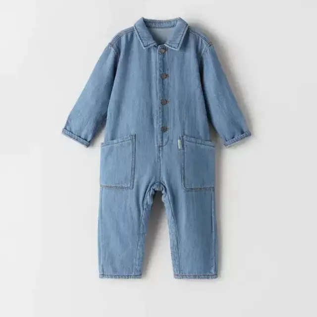 Denim Jumpsuit (9-12 mo)