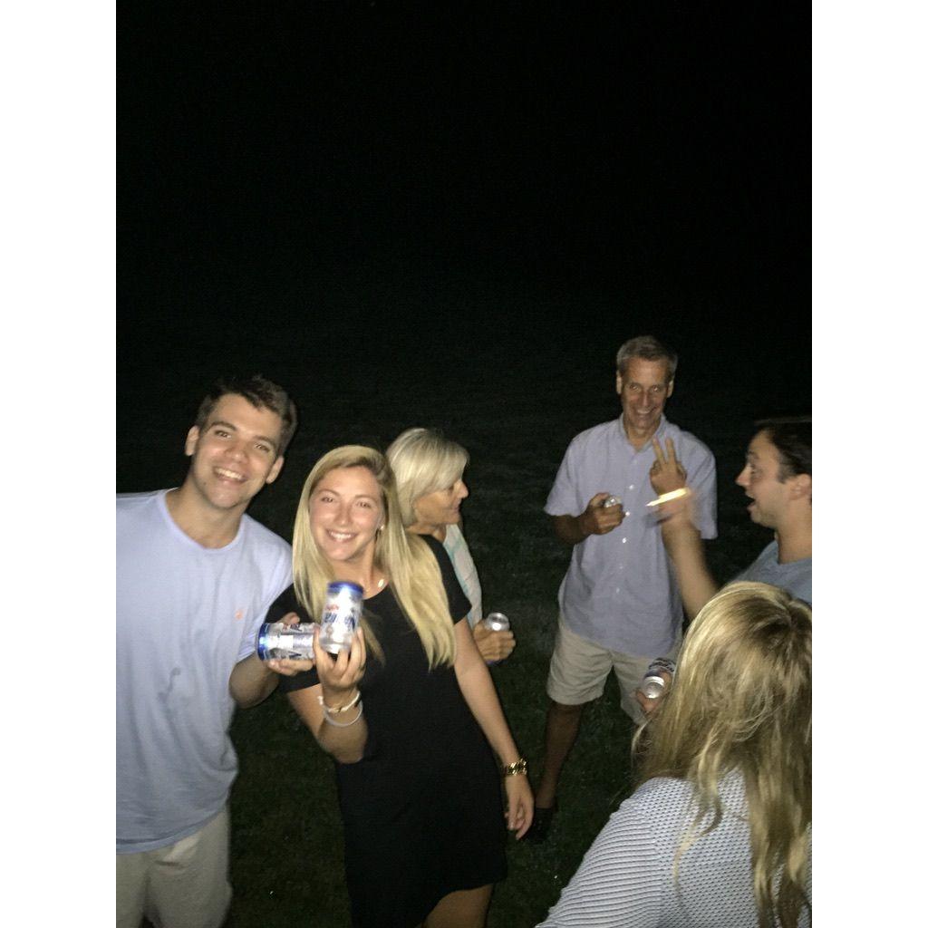 2015 - A "hood party" at the Bads