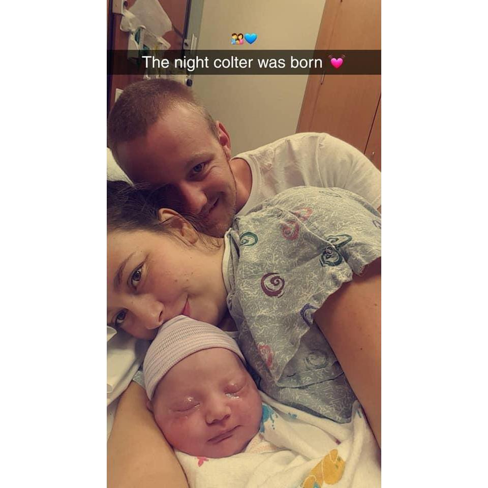 Colter our first son was born in August 2017!