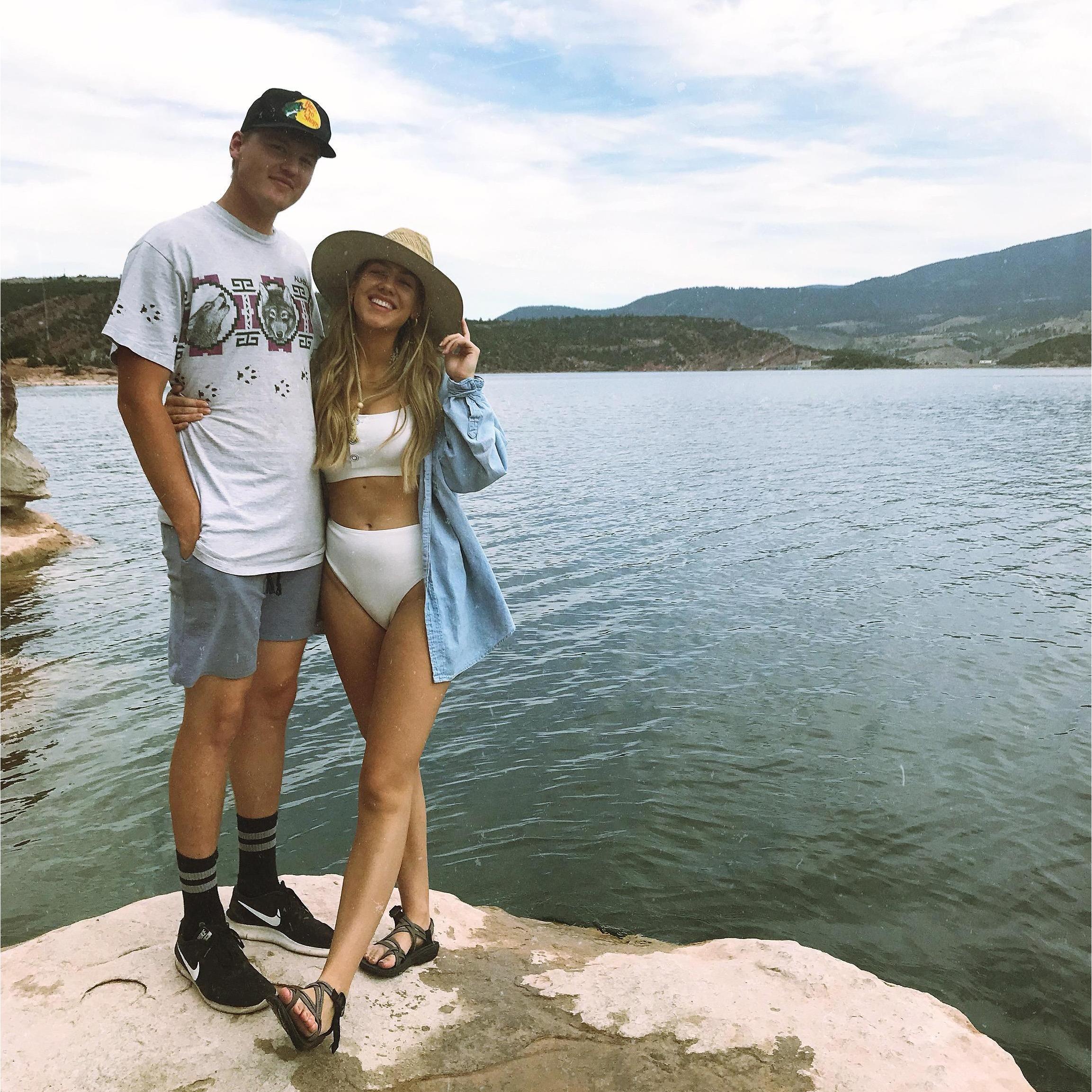 09/10/18 - their first camping trip together at Flaming Gorge