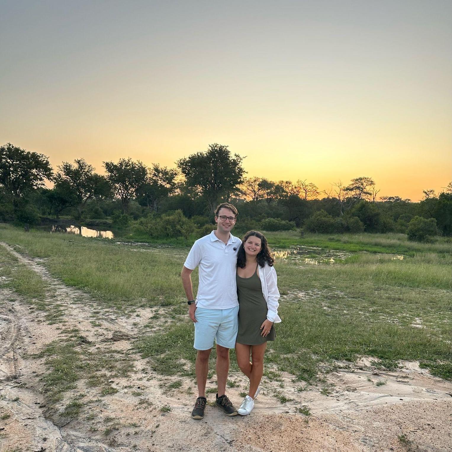Sundowners on Safari