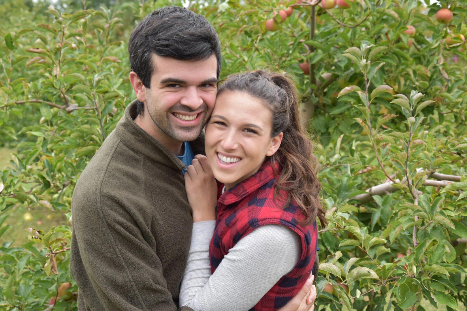 Our first apple picking trip, Fall 2016