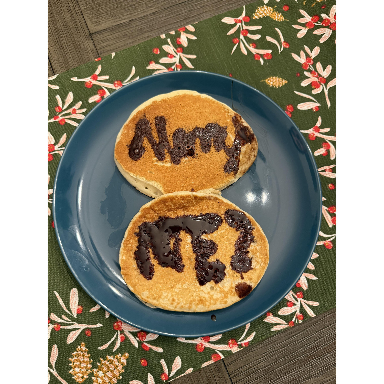 December 15, 2024 - The proposal couldn't have been more us. Jarred proposed on a Sunday morning with pancakes. I told him he couldn't make chocolate CHIP pancakes because I needed the chips later LOL