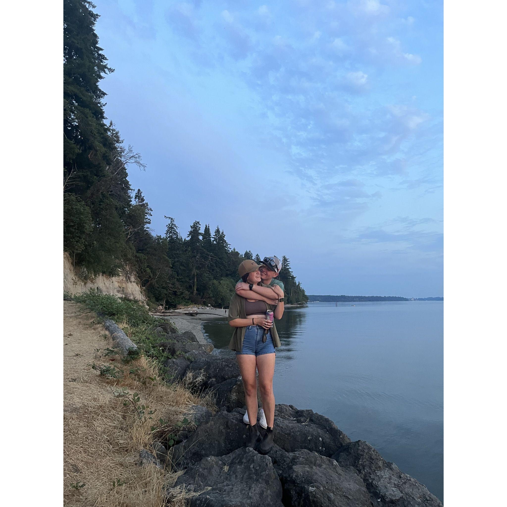 Burfoot Park in our hometown, 2022