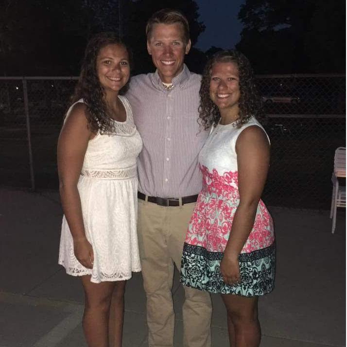 Guard's night out - look how tan we all were!