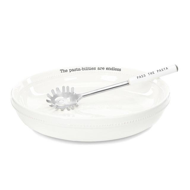 Mud Pie Pasta-bilities Bowl Set
