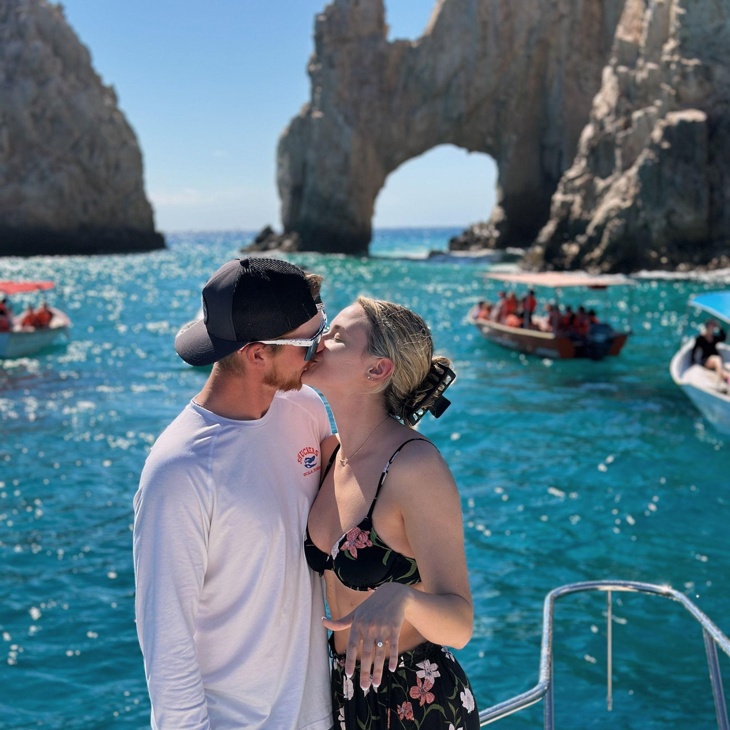 The day we got engaged!