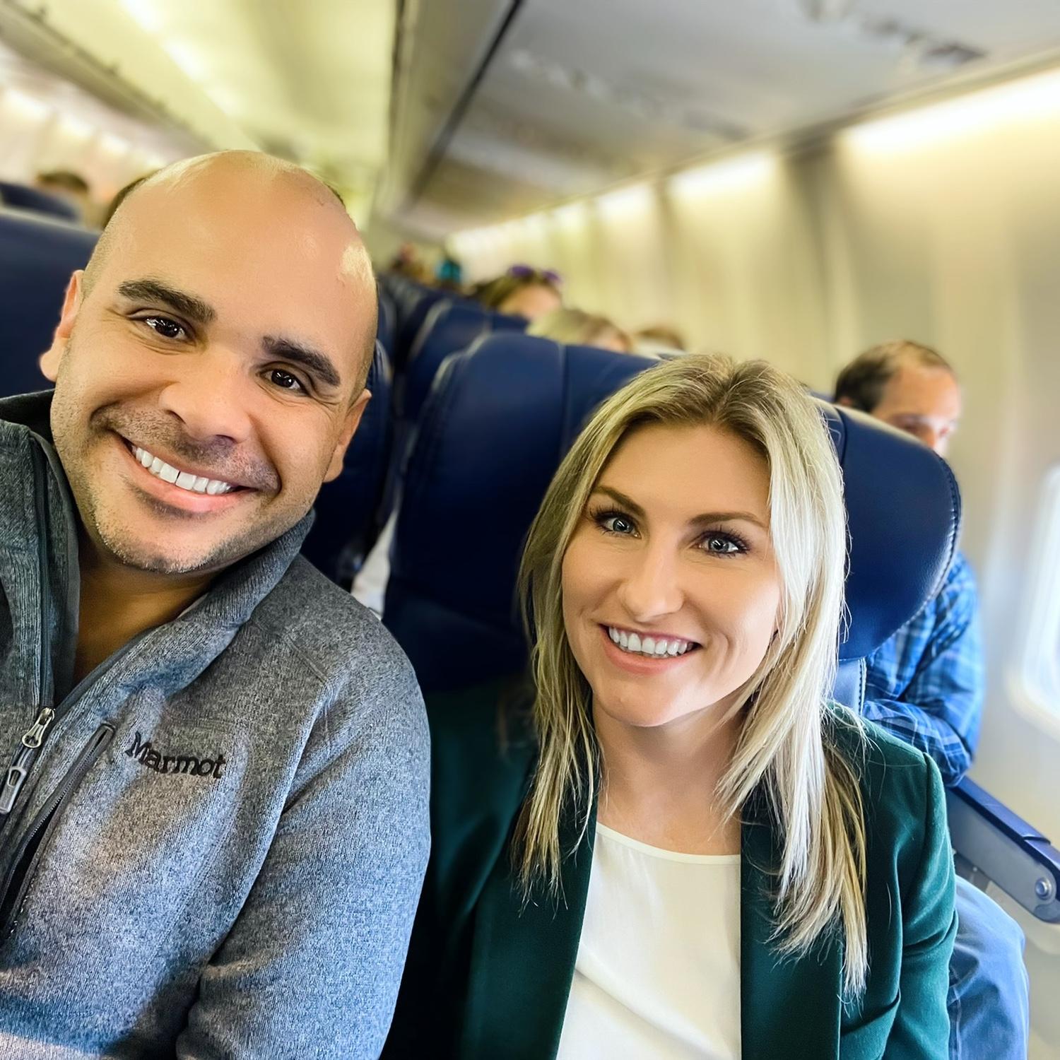 How it all began - Stranger in 11b. Second date and flight to New Orleans