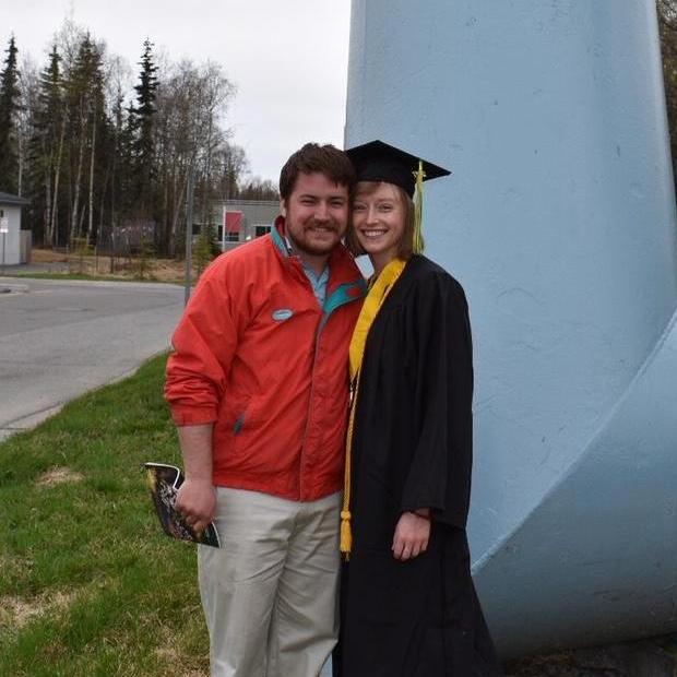 Anna's geology graduation. May 2017