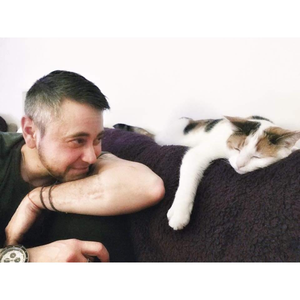 Dans first love ..........Winky, but soon she would have competition.