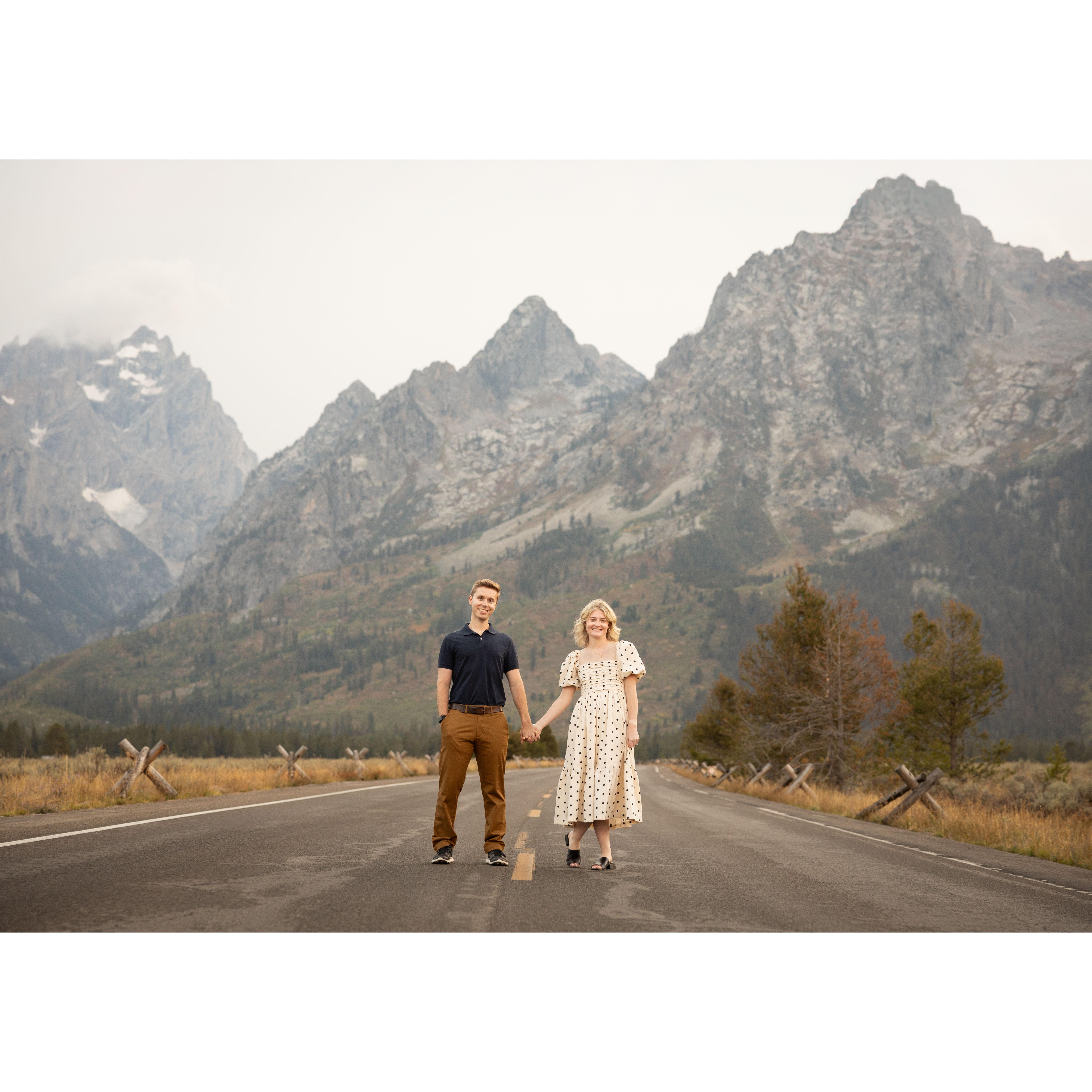 Engagement Shoot in Grand Tetons, September 2024