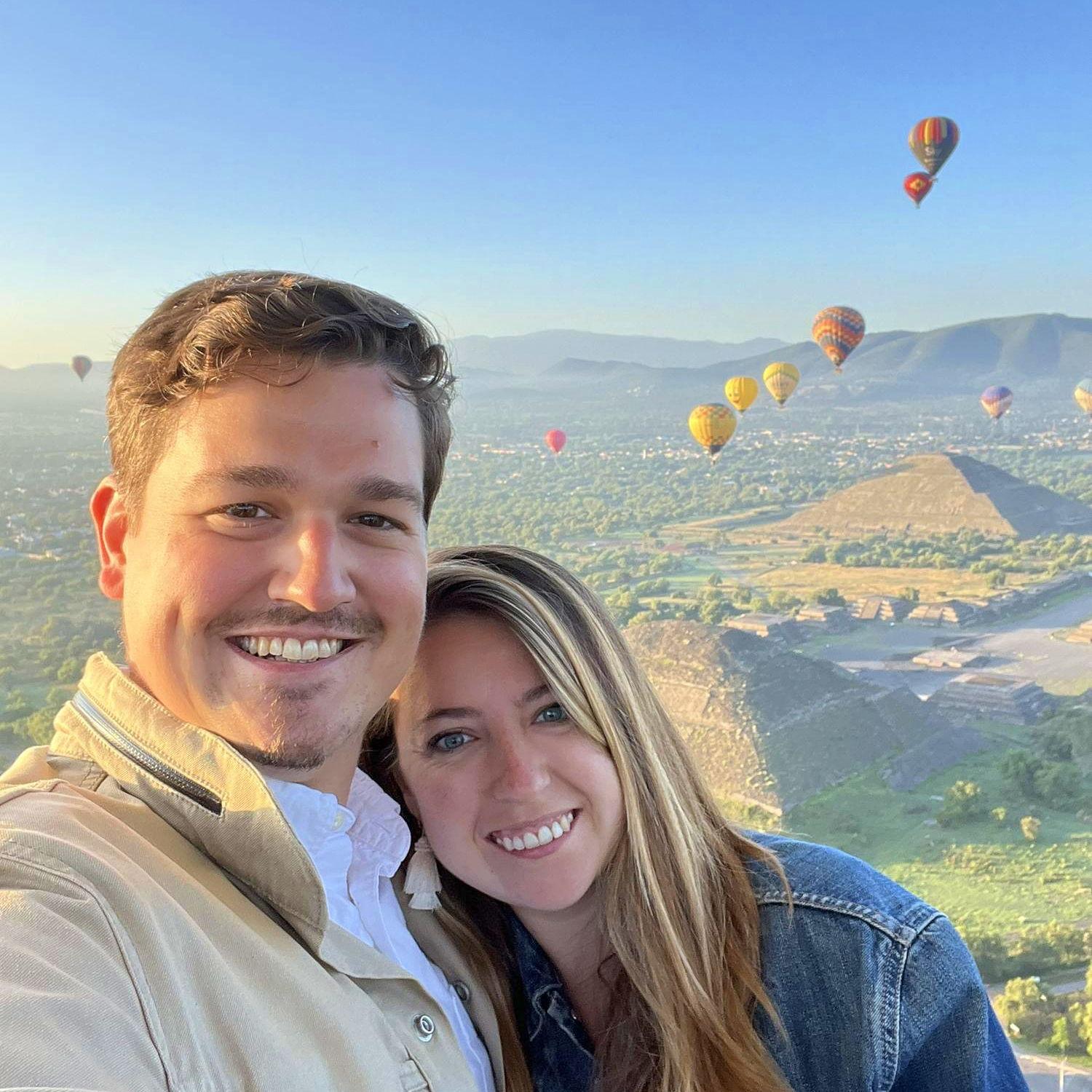 Hot air ballooning in Mexico City!