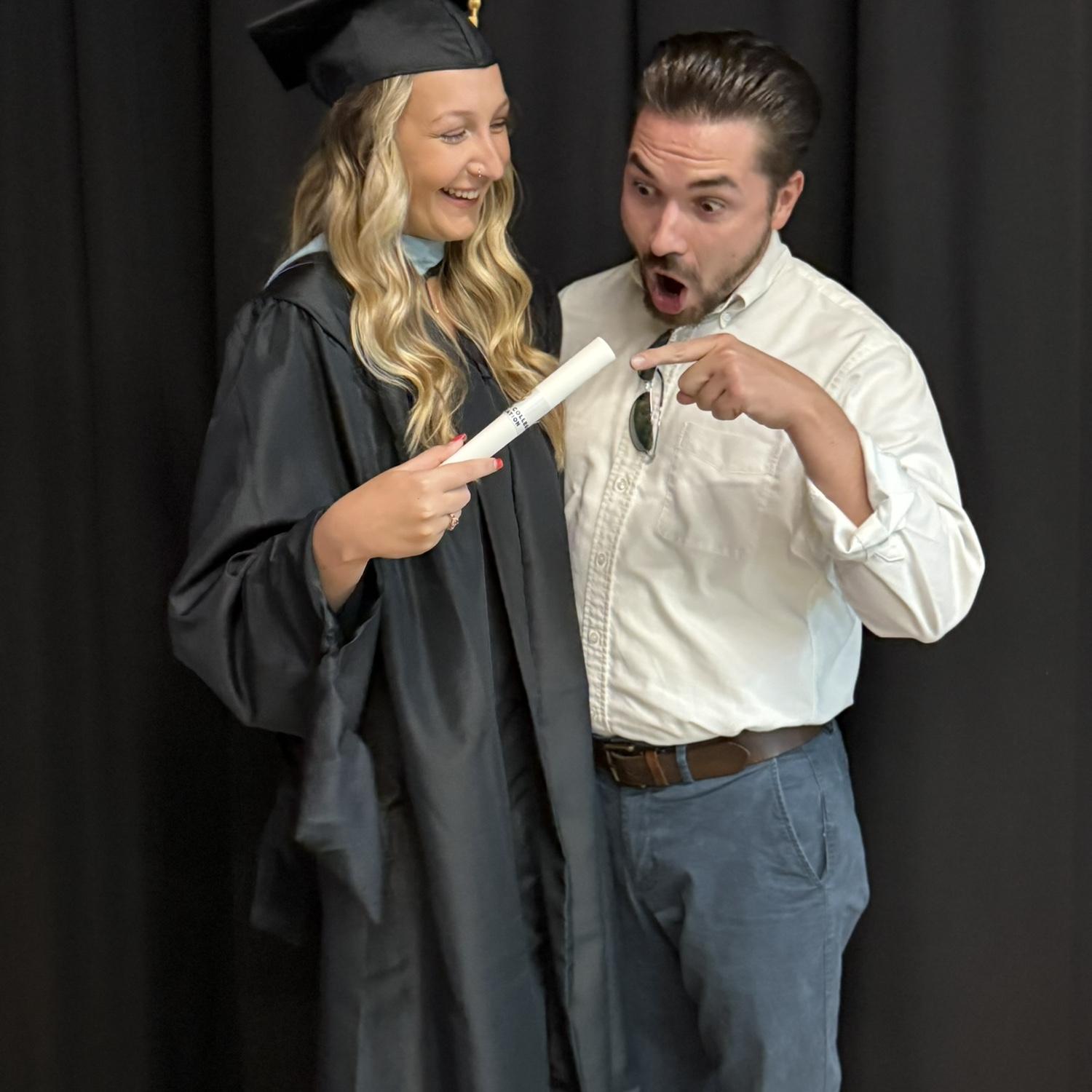 Julia's Master's Graduation- August 2025