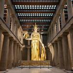 Athena at The Parthenon