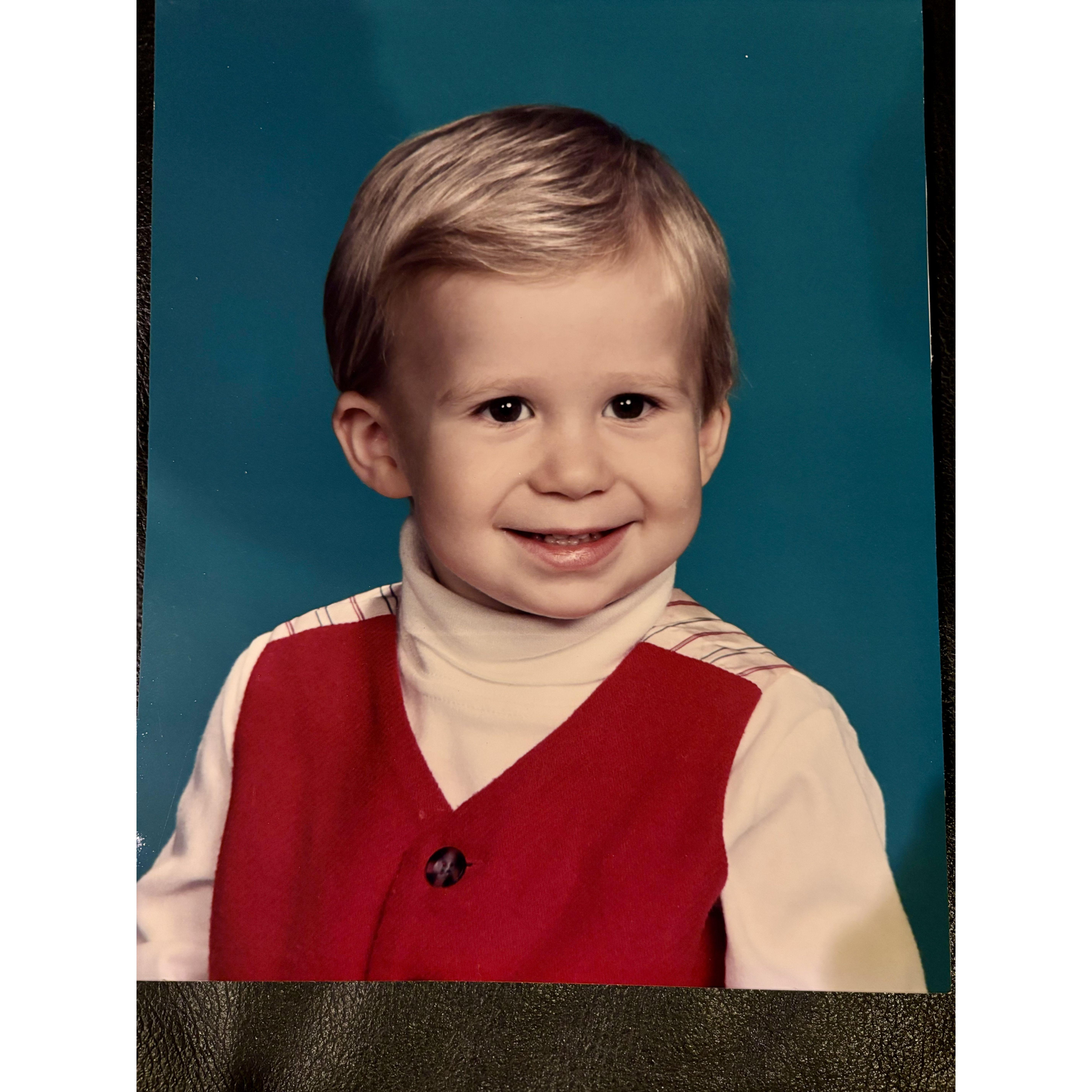 Aidan as a baby!