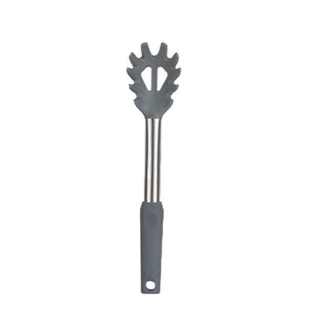 Spaghetti Server, Silicone Pasta Fork, Professional Pasta Server Spoon Heat Resistant Noodle Spoon, Spaghetti Strainer Best Cooking Tools