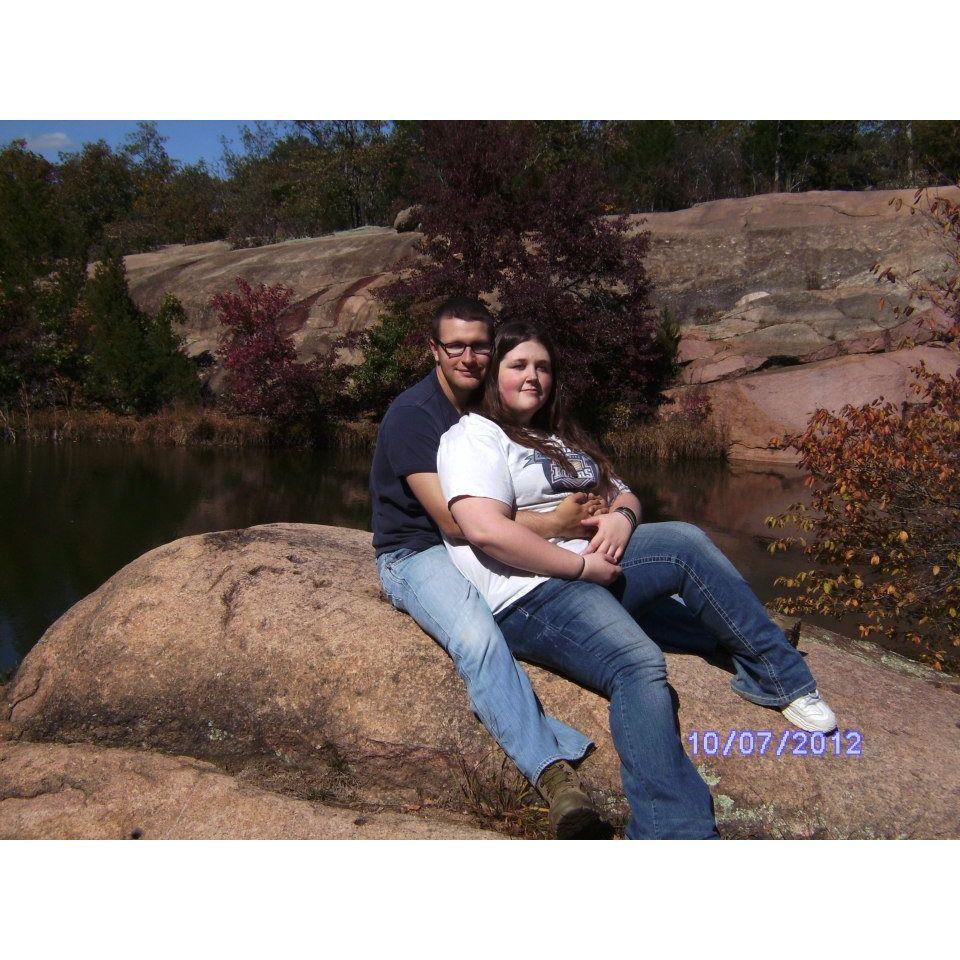 Bride & Groom's First Hike Together @ Elephant Rock MO 2012 #1