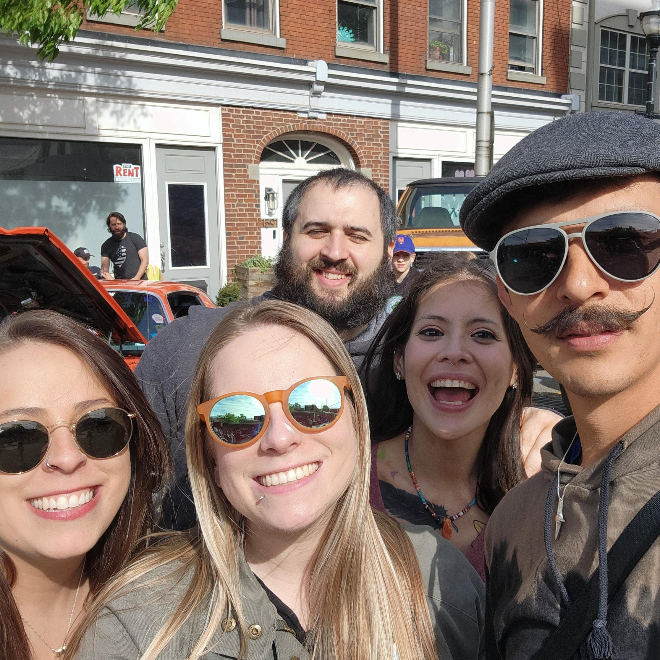 Hot Rods and Harleys, Rahway, May 2024.