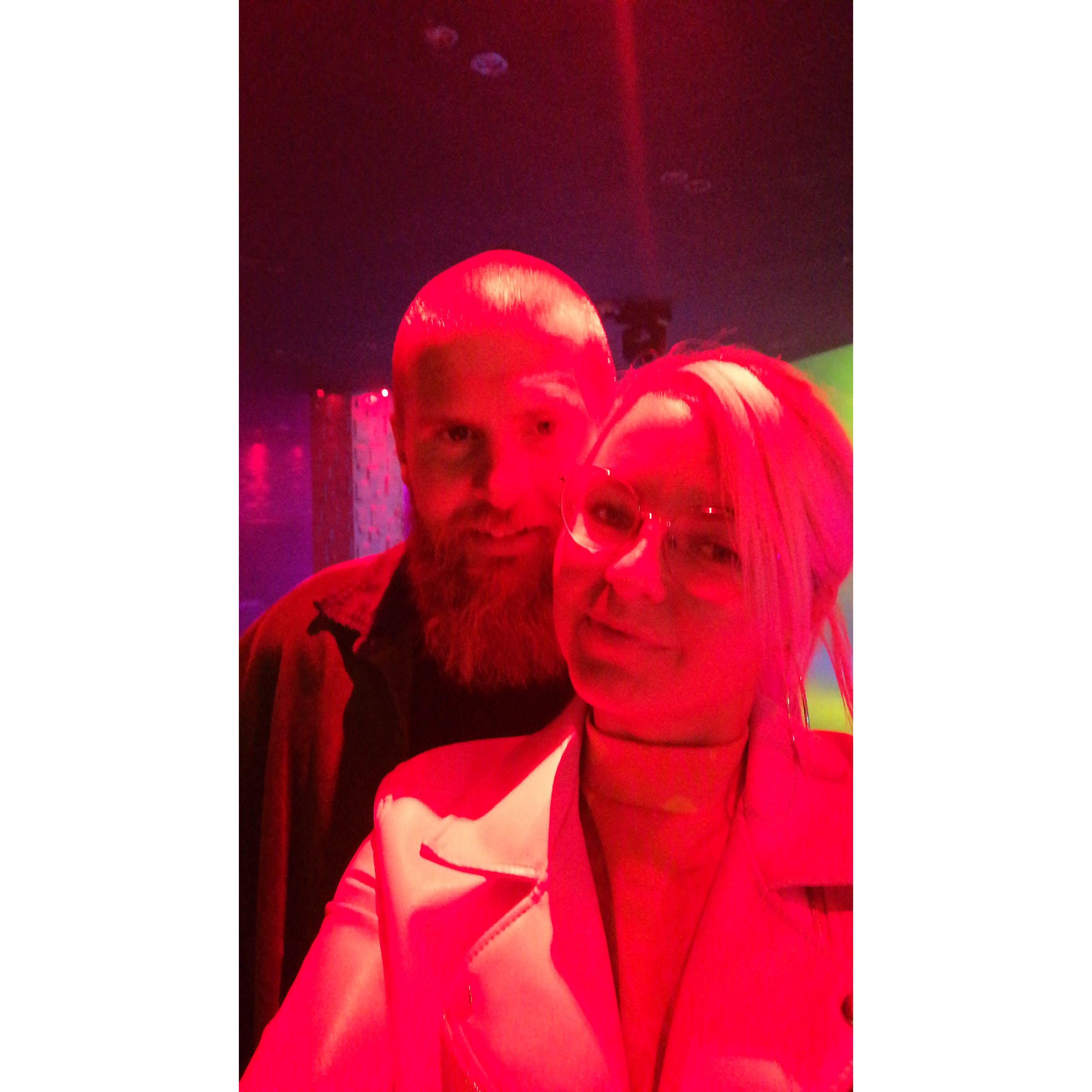 Their official first date was in Birmingham, where they spent the whole night as the only ones on the dance floor, much to the amusement of strangers who needed to tell Ryan, “Mate, you can’t dance