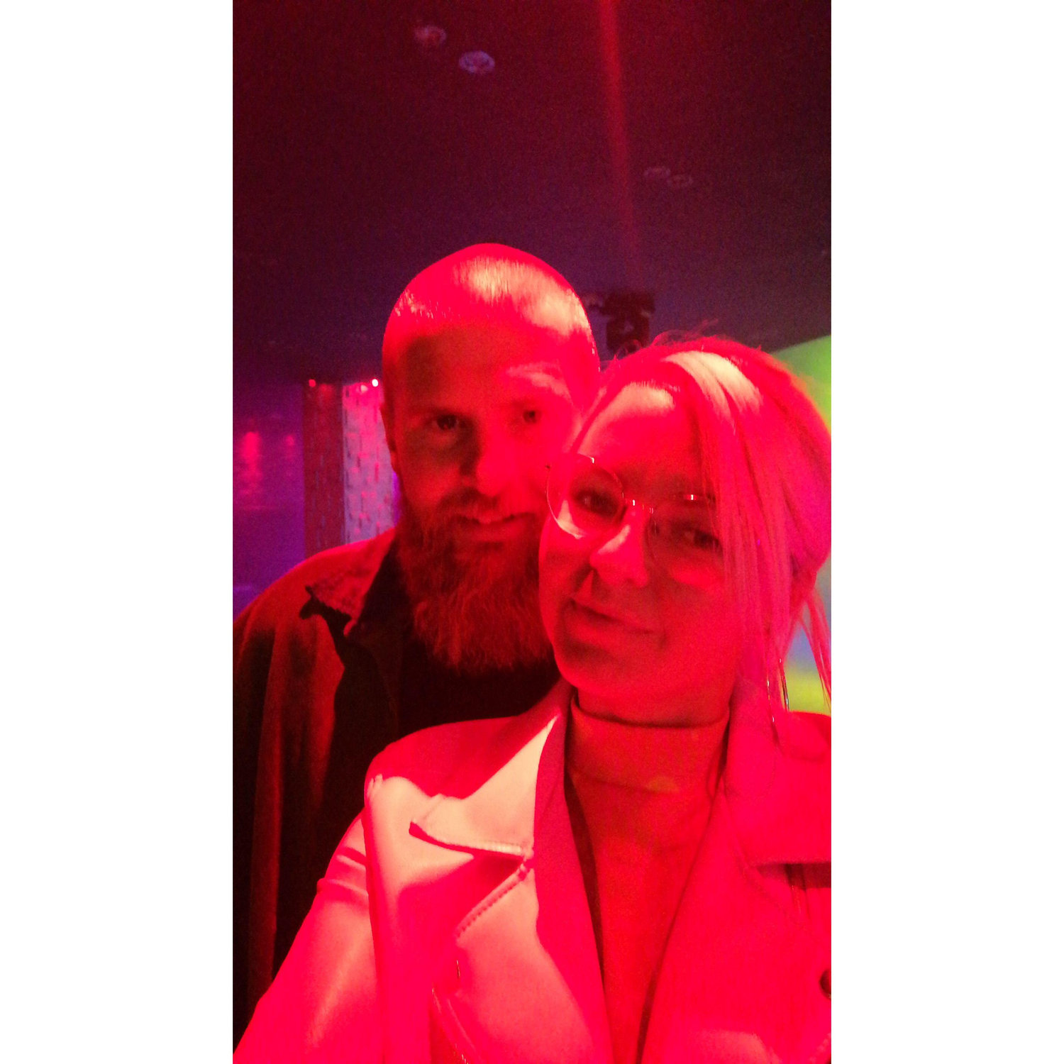 Their official first date was in Birmingham, where they spent the whole night as the only ones on the dance floor, much to the amusement of strangers who needed to tell Ryan, “Mate, you can’t dance