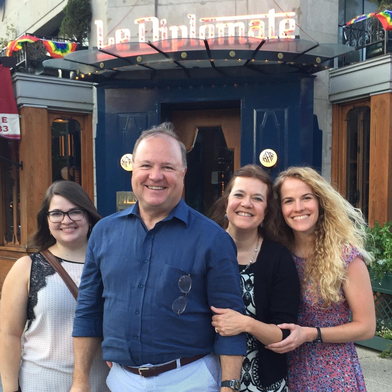 Le Diplomate and Family Time - My Favs!