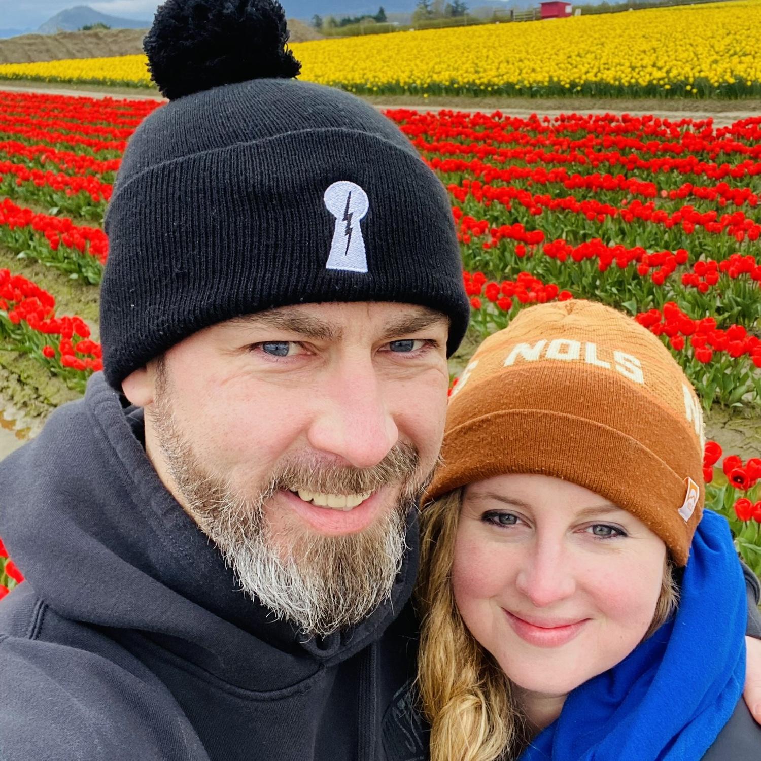 At the Skagit Valley Tulip Festival