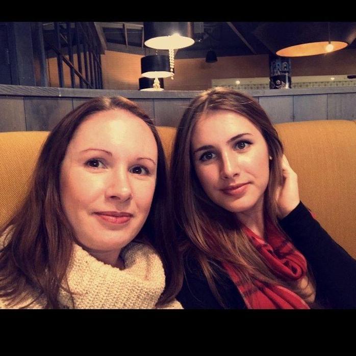 Jenna and Kaytie - January 2018.