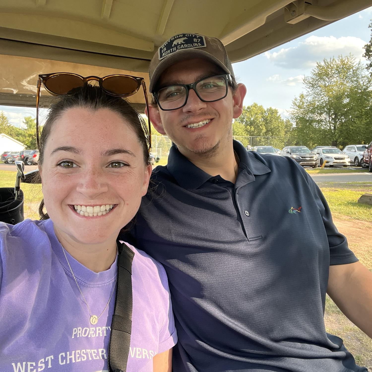 Golfing at Twin woods