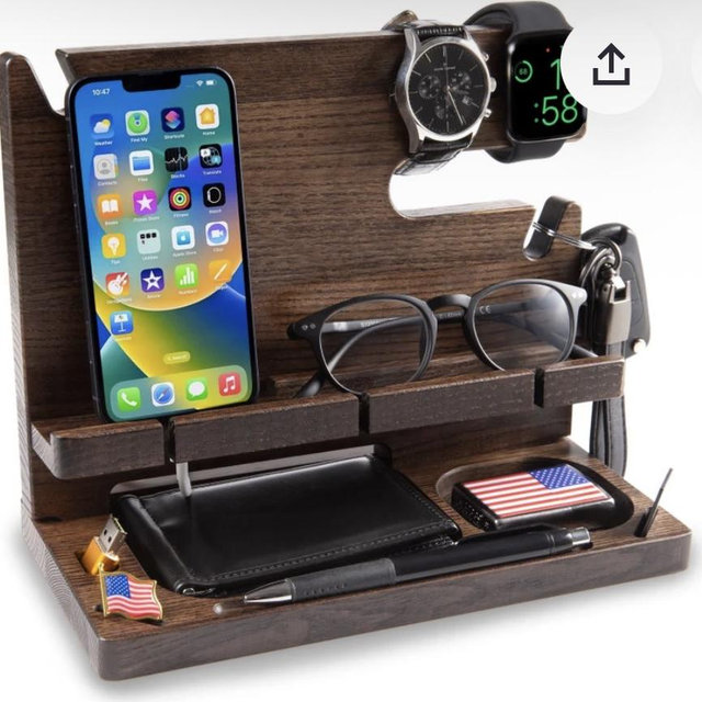 docking station, NO, Deep brown