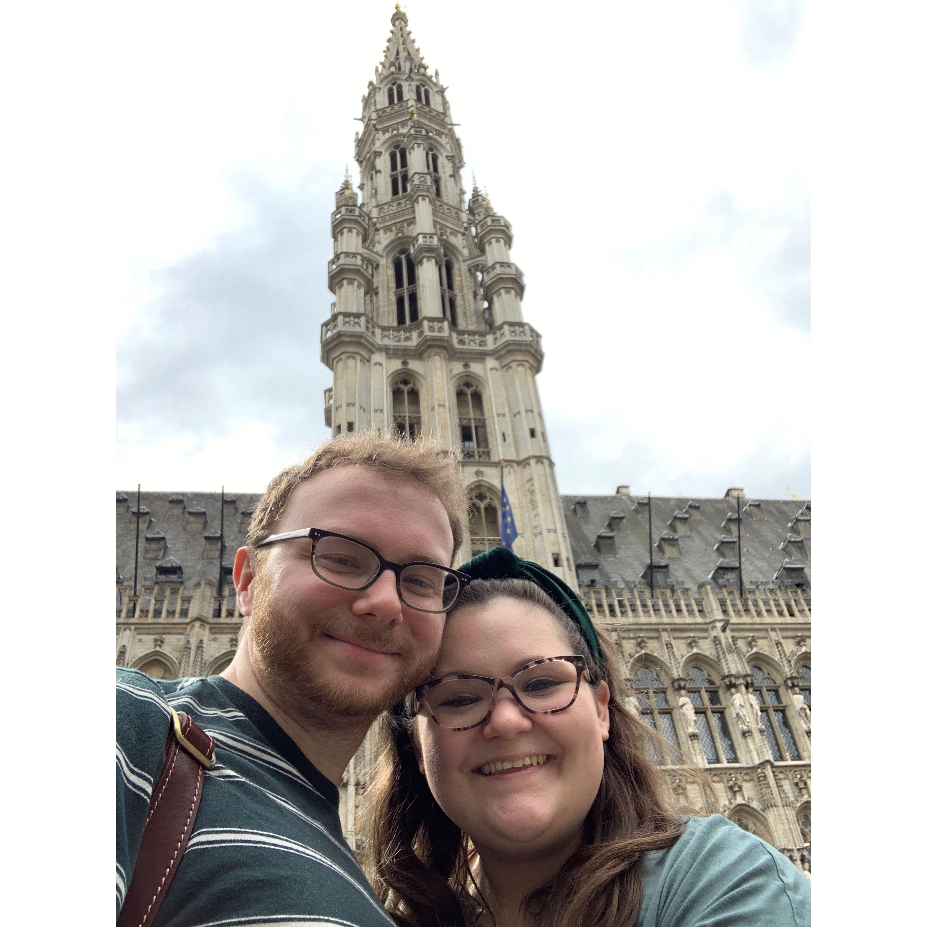 Market Square in Brussels: April 2024