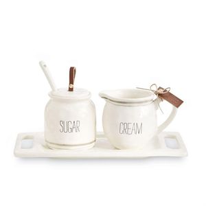 Bistro Cream & Sugar set