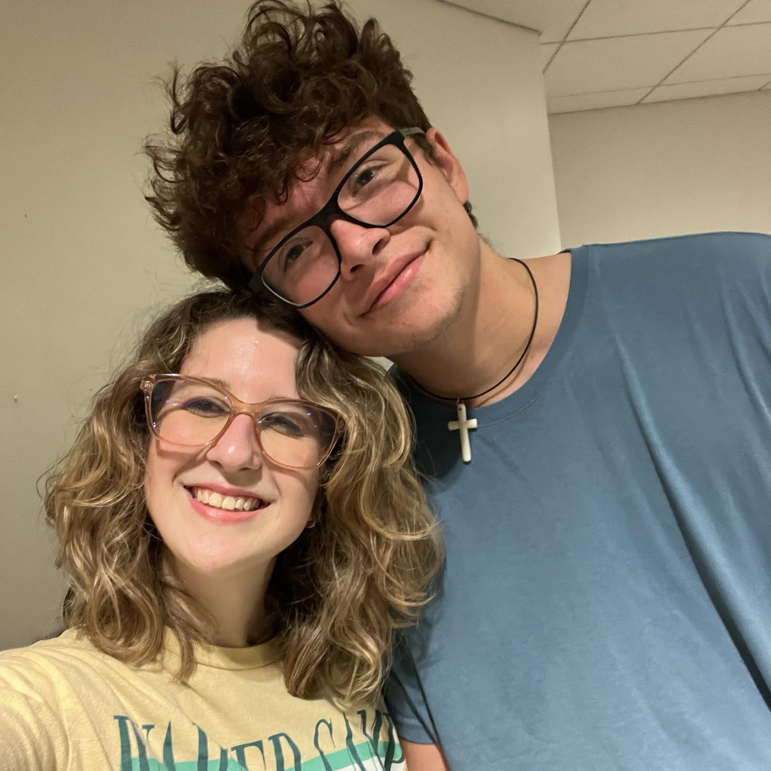 Our first photo together (and second date) 💗