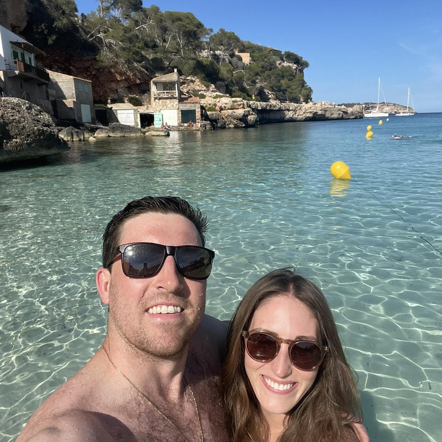 There are tons of beaches to try! We like Cala Llombards!