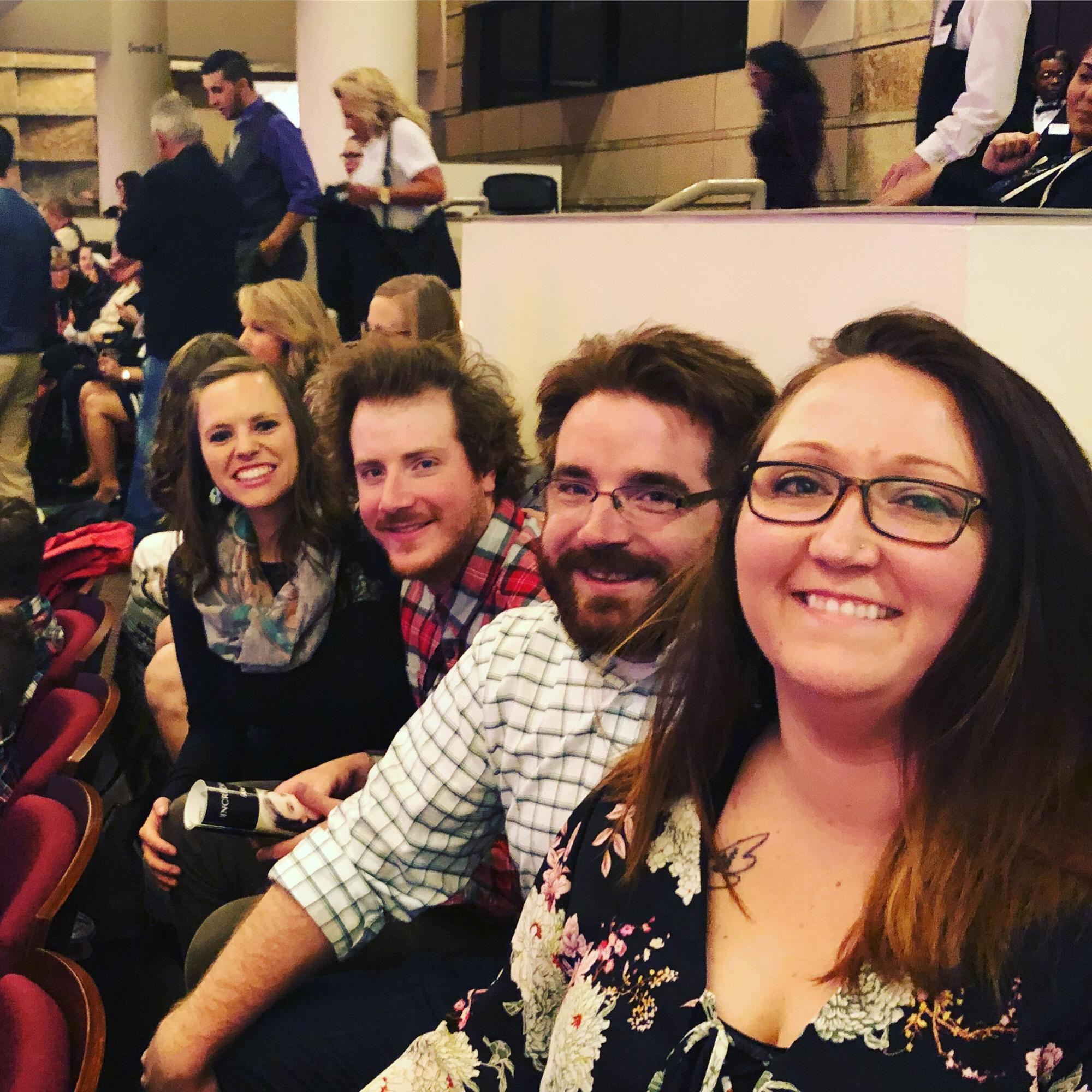 Double Date to the Broadway show of Aladdin
